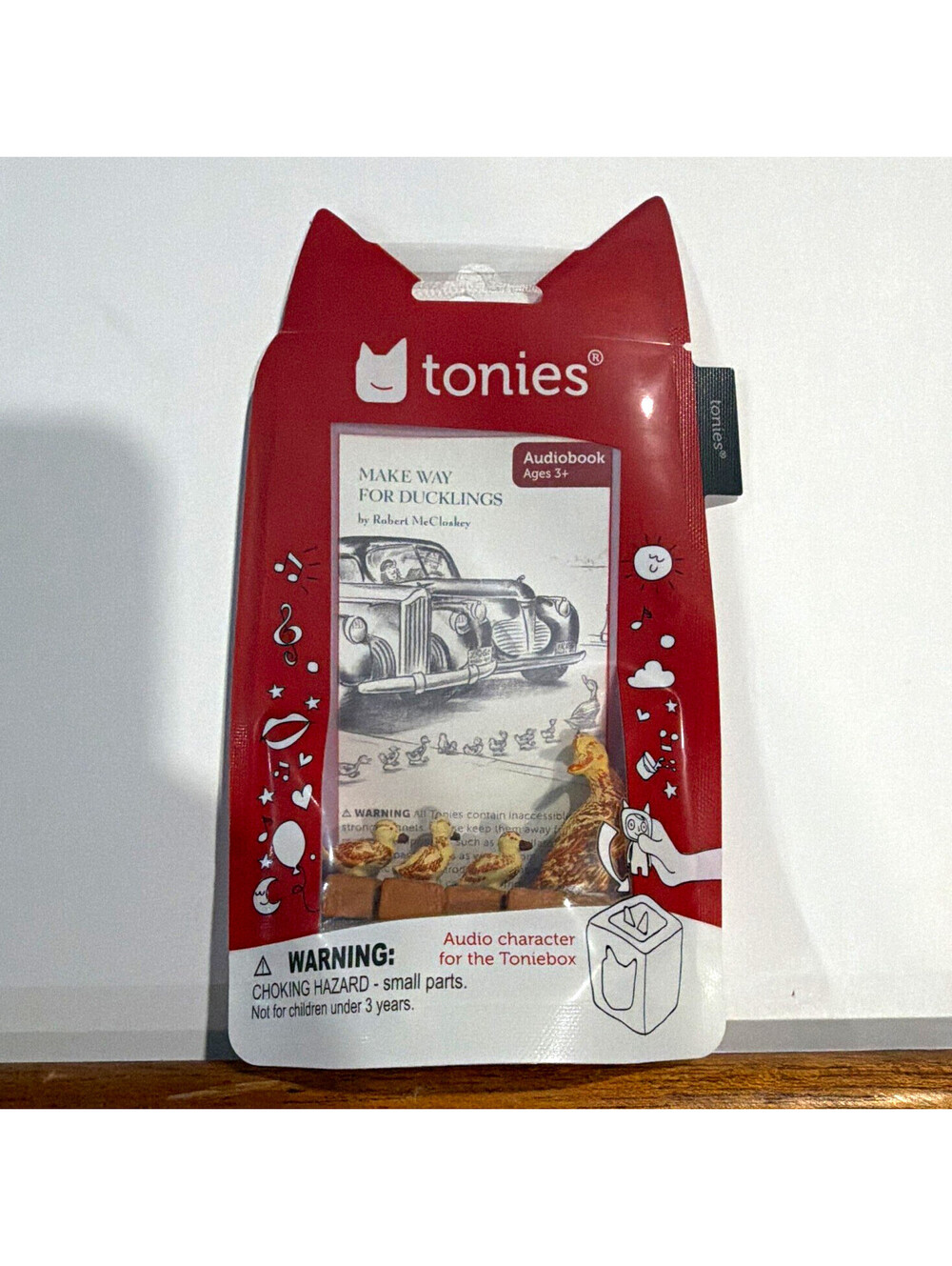 tonies Toniebox Audio Character Audiobook Make Way for Ducklings Ages 3-5